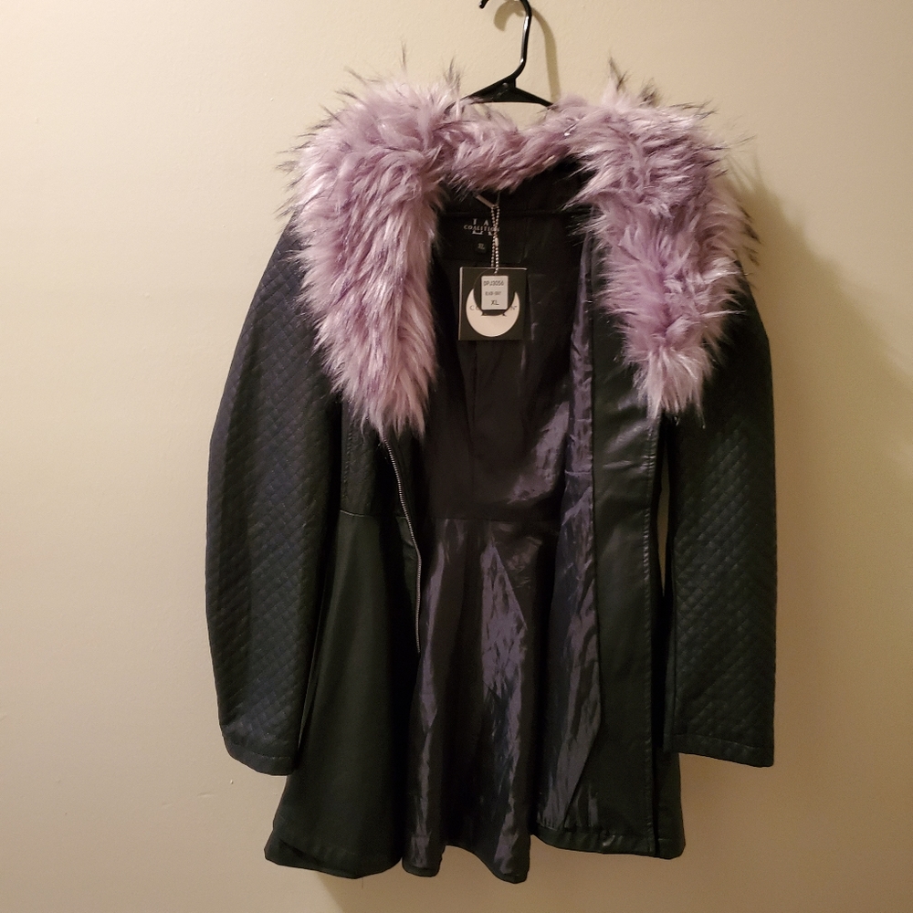 Leather Coat